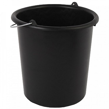 Emmer 10 liter zwart
