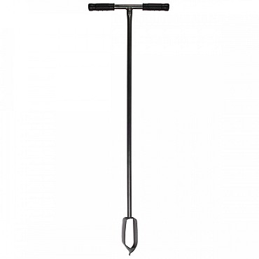 Grondboor - Professioneel - Gesmeed staal - 12 cm - Rubberen handvatten