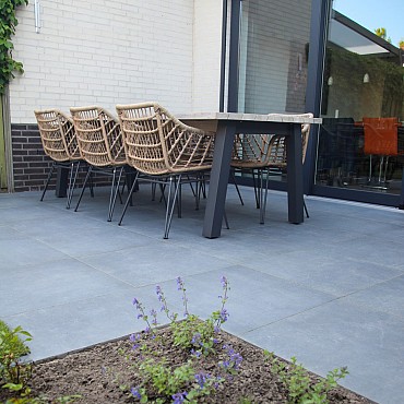 Solido Ceramica 30MM Cittadella Nero tegel 60x60x3 cm. rett