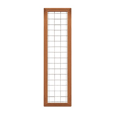 Bangkirai draadscherm 45x180 cm