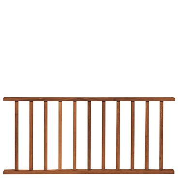 Bangkirai Spijlenhek 80x180 cm