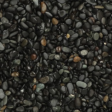 Beach Pebbles Black 8-16 mm (25 kg)
