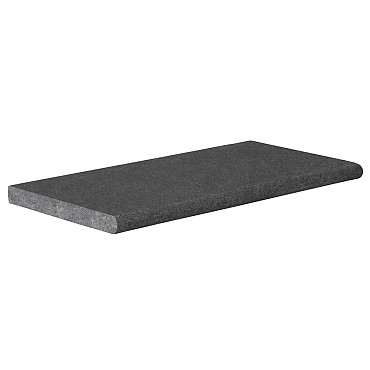 Vietnam Black recht 2,5-5x30x60 cm met neus