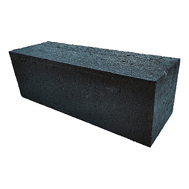 Muurblok antraciet 15x15x45 strak