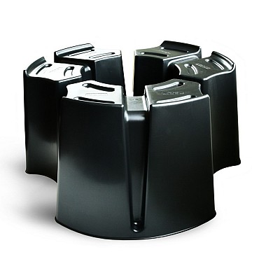 Harcostar regenton 3-delige voet t.b.v. 144/168/227 ø 54 x h.29 cm