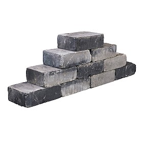 Gsb Block GSB Rough Block getrommeld 30x20x10 cm River - GSB Tuinmaterialen