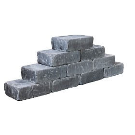 Gsb Block GSB Rough Block getrommeld 30x20x10 cm City - GSB Tuinmaterialen