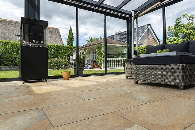 Keramische tuintegel GSB Ceramic Plus Mimizam Sun 40x80x4 cm