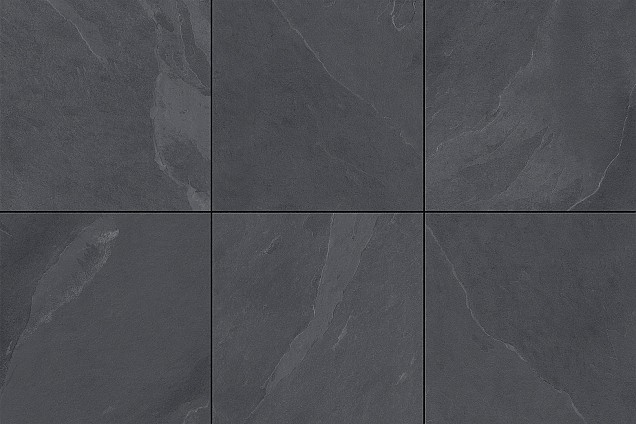 Keramische tegel Pavia Antracite Due 40x80x2 cm