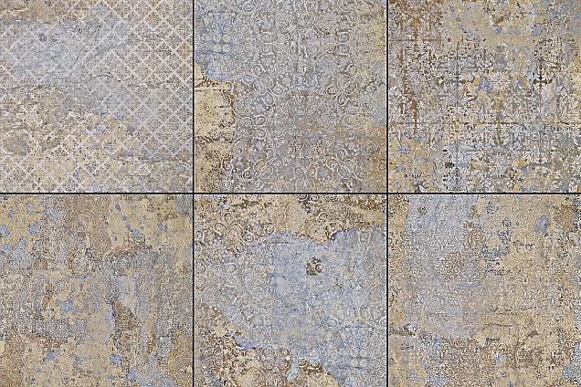 Cerasun Catania Decor Multi 60x60x4 cm