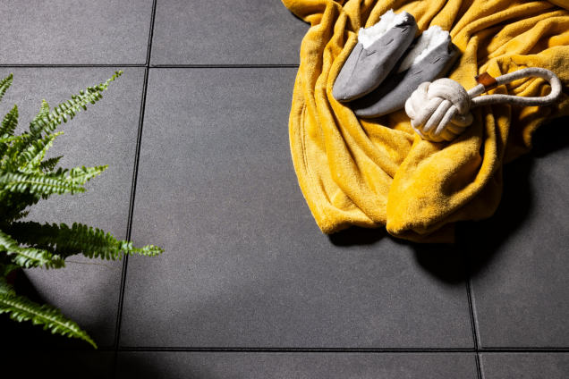 Trippel T 2Drive 60x60x6 cm Zwart/Grijs genuanceerd