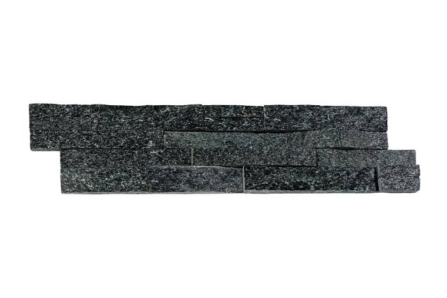 Stone Panel Black Quarzite 60x15x1,5-2,5 cm