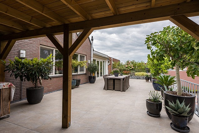 Keramische tegel Ceraplus 60x60x3 cm Balkan Mocca