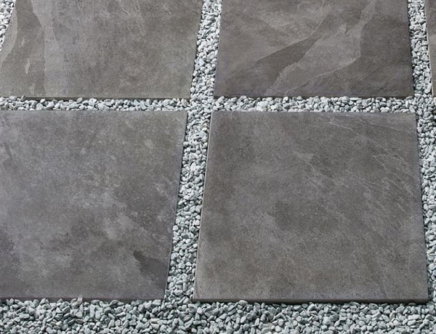 Keramische tegel TwentyGres Rail 60,4x60,4x2 Dark