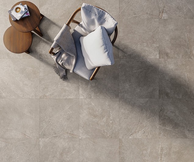 GeoCeramica® 80x80x4 cm Ipanema Stormy Grey