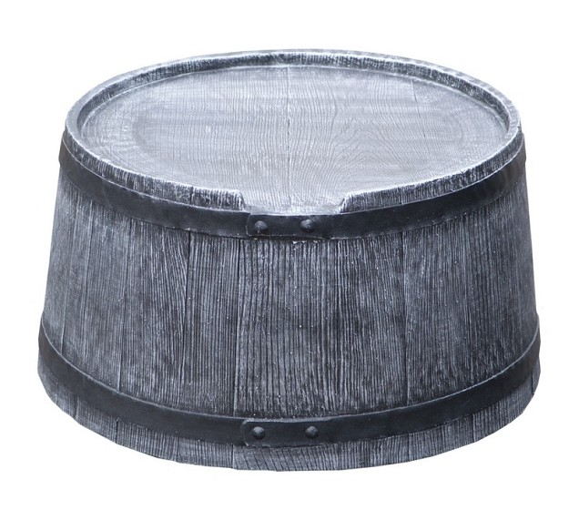 Voet voor Roto 140 liter ø 48-54 cm x h.25 cm grijs