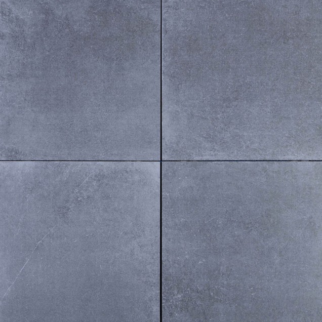 Keramische buitentegel GeoCeramica® 60x60x4 cm Roccia Carbon
