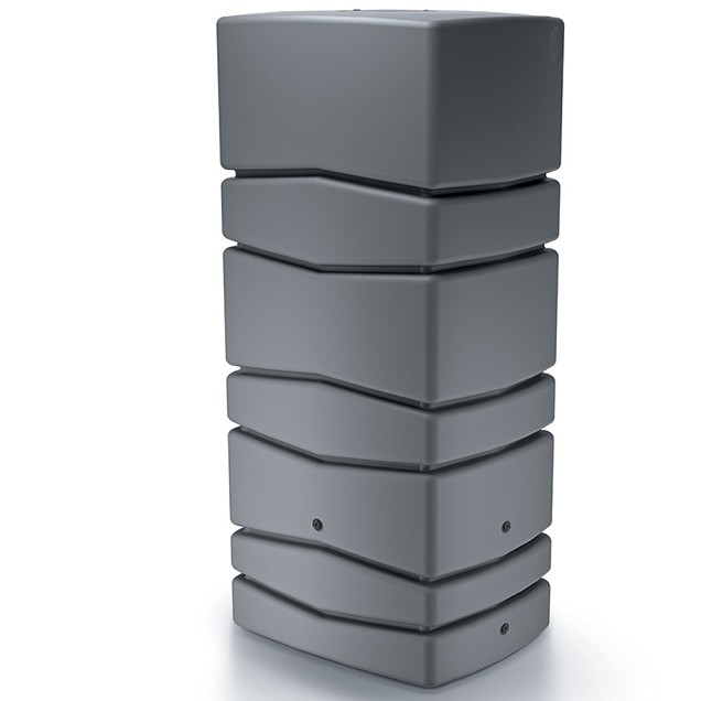 Aqua Tower regenton 650 liter grijs
