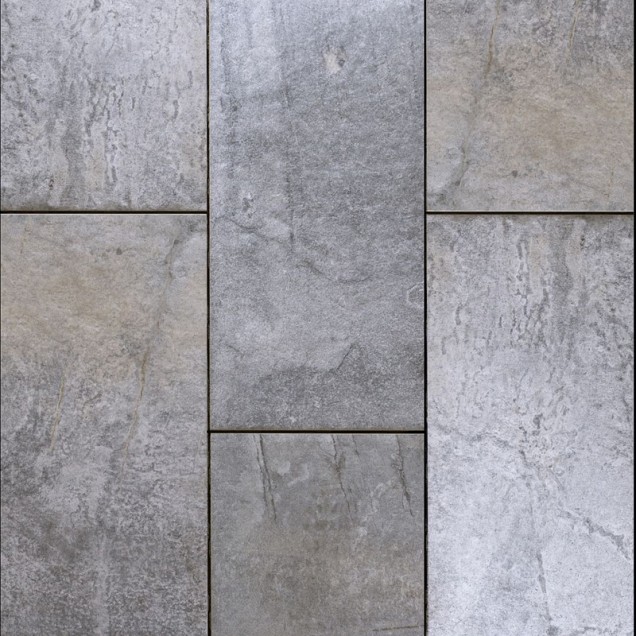 Keramische tuintegel GSB Ceramic Plus Toulouse Grijs 30x60x4 cm