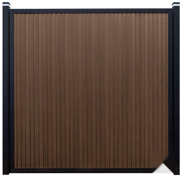 Composietscherm LineaFence Ipé - 180x180 cm