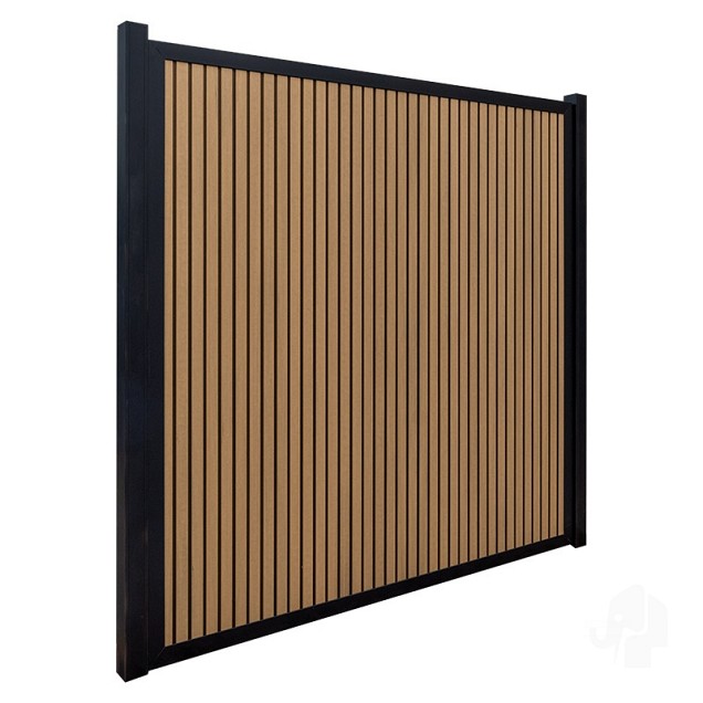 Composietscherm LineaFence Eiken - 180x180 cm
