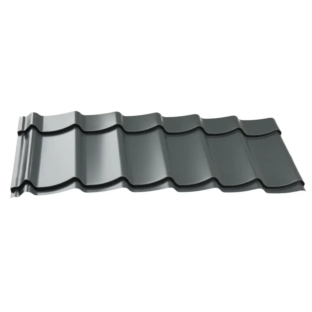 Dakpanplaten t.b.v. Douglasvision kapschuur Comfort 600x320 cm, (23 m²), antraciet