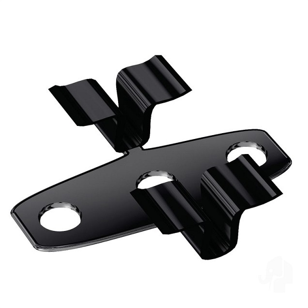 RVS clip 500 stuks in zak  (tbv DuoWood decking) incl. schroeven [zwart] bc