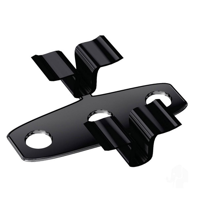 RVS clip 500 stuks in zak  (tbv DuoWood decking) incl. schroeven [zwart] bc