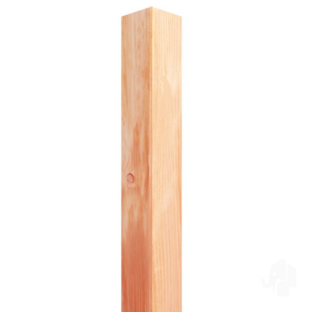 Douglas PEFC paal geschaafd zonder punt 50x50mm bc  - lengte: 200 cm