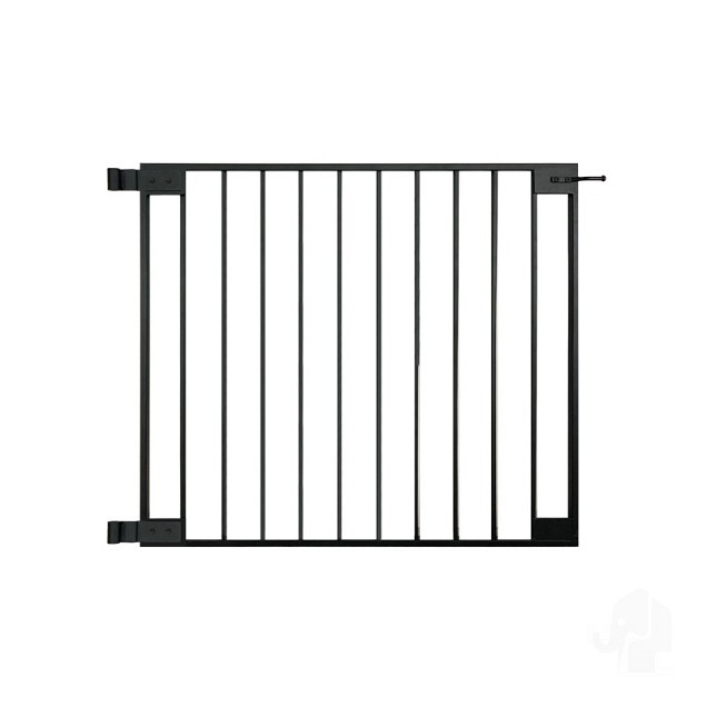 Aluminium tuinpoort "Industrieel" 30x1000x850mm incl. beslag [zwart gepoedercoat]