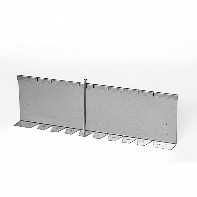 Kantopsluiting Single (flg) 300x10 cm verzinkt