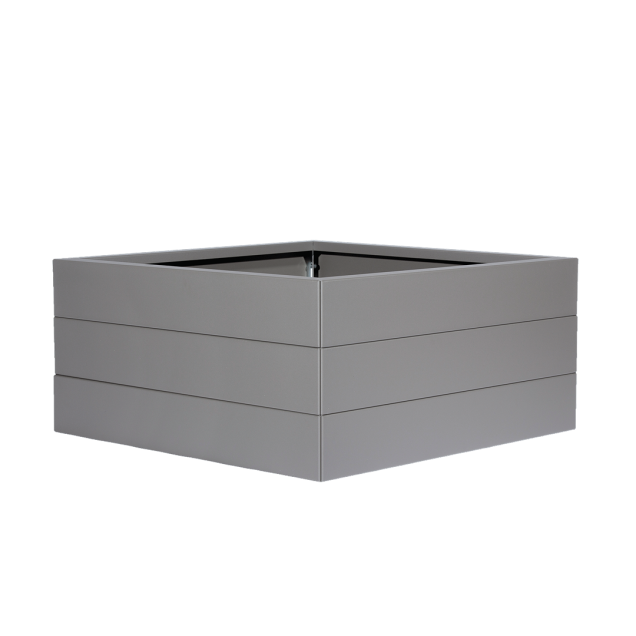 Bloembak taupe 300x150x28 cm