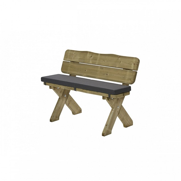 Kussen  120cm, antraciet
