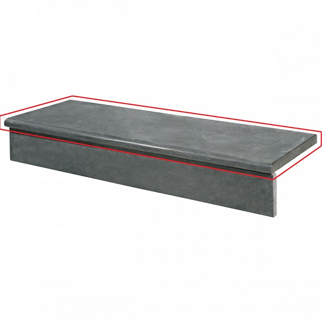 Traptrede Opstap Blue Moon 100x35x3 cm