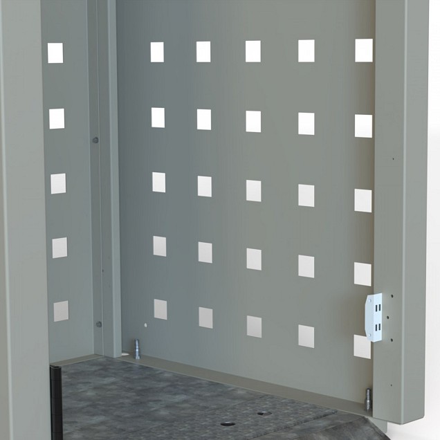 Kliko ombouw 120 Liter taupe met klep