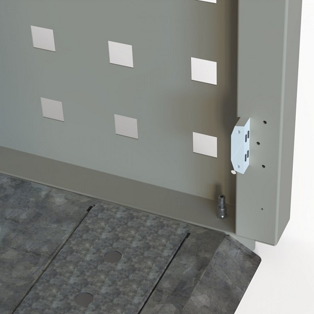 Kliko ombouw 120 Liter taupe met klep