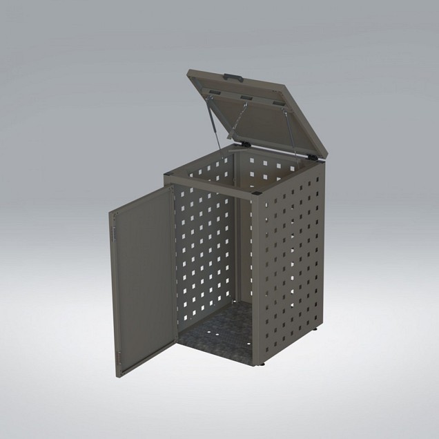 Kliko ombouw 240 Liter taupe met klep