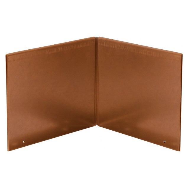 Inwendige hoek Kantopsluiting Double 16,5 cm Corten