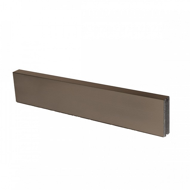 Uprofiel ongelijkzijdig opsluitband 5cm 220x5,1x5,1x5,4 cm Supra Bruin