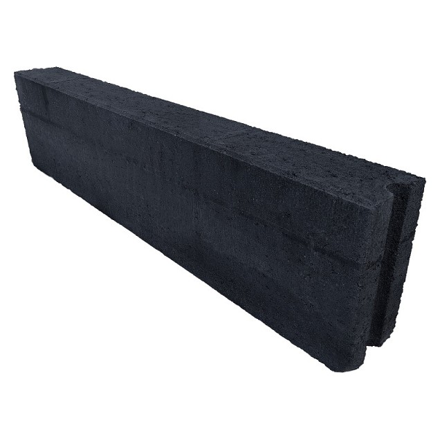 Betonband 12x25x100 antraciet
