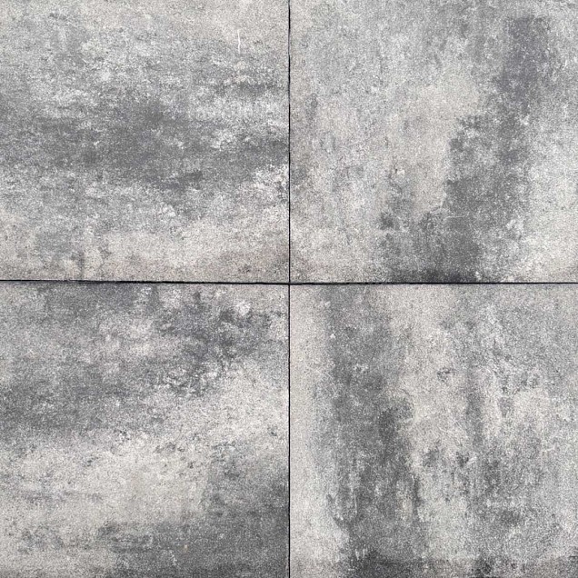 GSB Betostone 60x60x4 cm Grey-Black