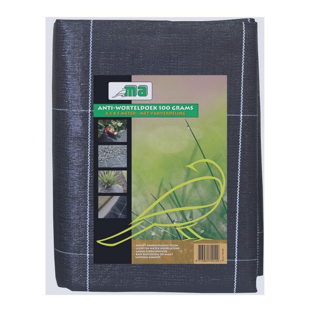 Anti-worteldoek kleinverpakking 4,20 x 5 mtr PAKKET