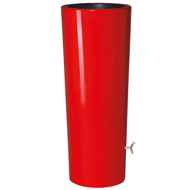 2in1 ton 350 liter tomato / rood ø 62(max) x h.150 cm D
