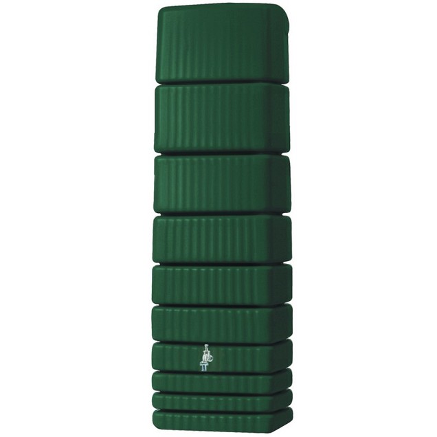 SLIM wandtank 650 liter groen l.79 x b.52 x h.210 cm C