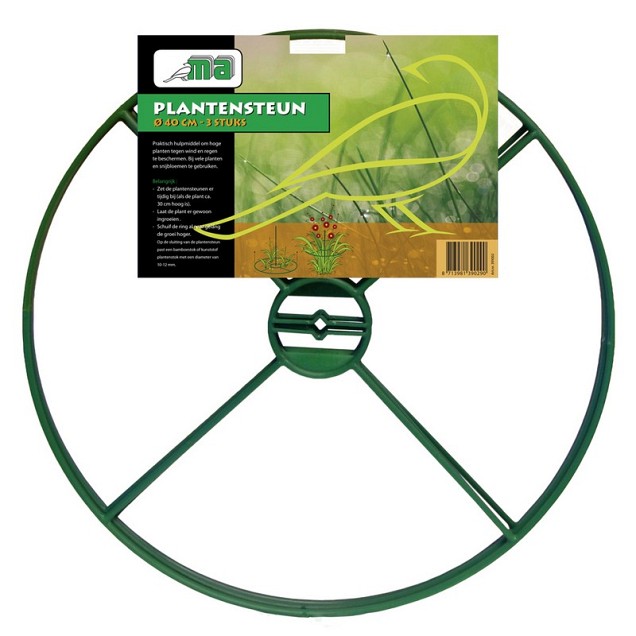 Plantensteun ø 40 cm - set 3 stuks