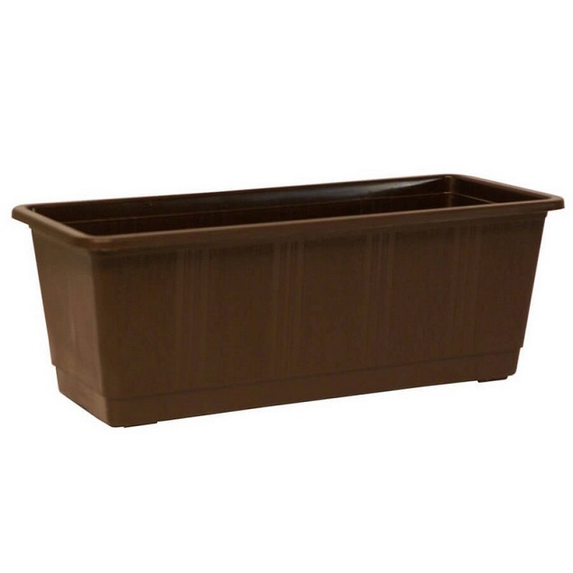 Balkonbak STANDARD 40 cm bruin