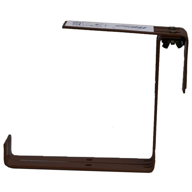 Beugels bloembak type C bruin 2st