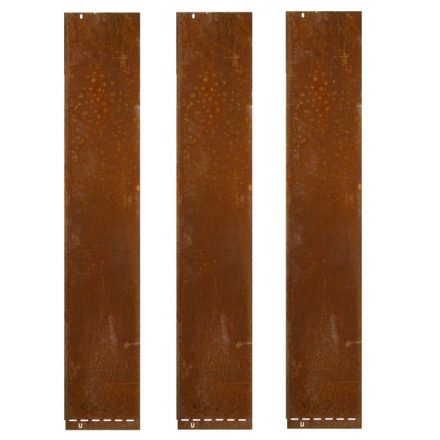Graskant Corten 20 x 118 cm