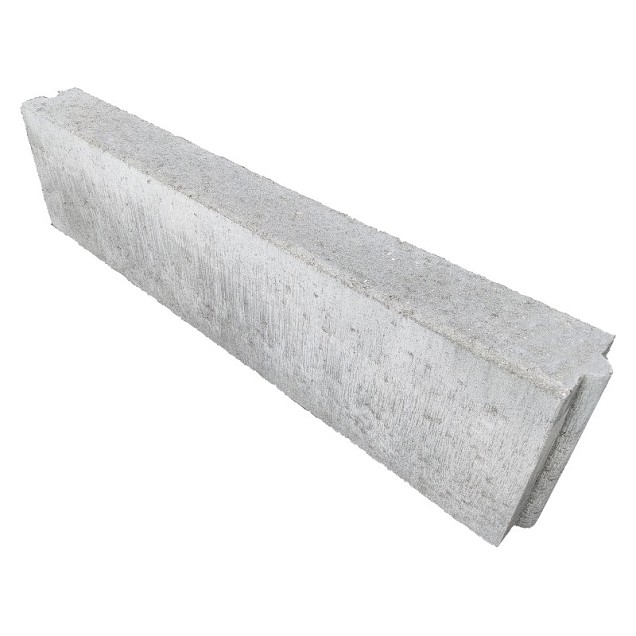 Betonband 15x25x100 grijs