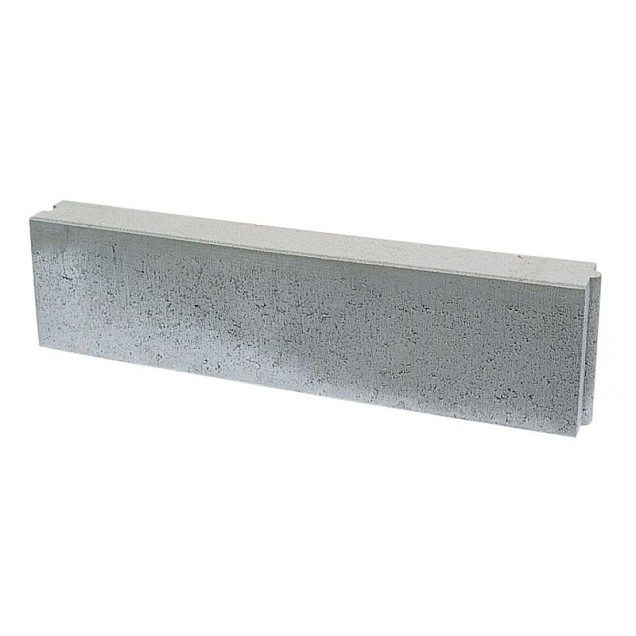 Opsluitband grijs 6x20x100 cm